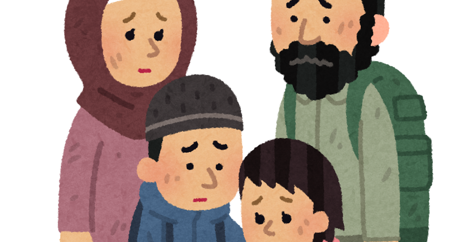 難民 イラスト詳細 3位