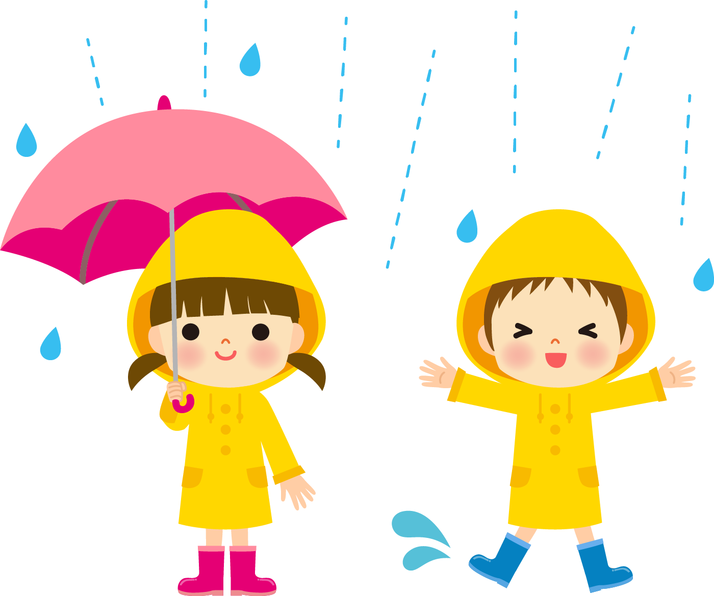 雨 の 日 の イラスト - KibrisPDR