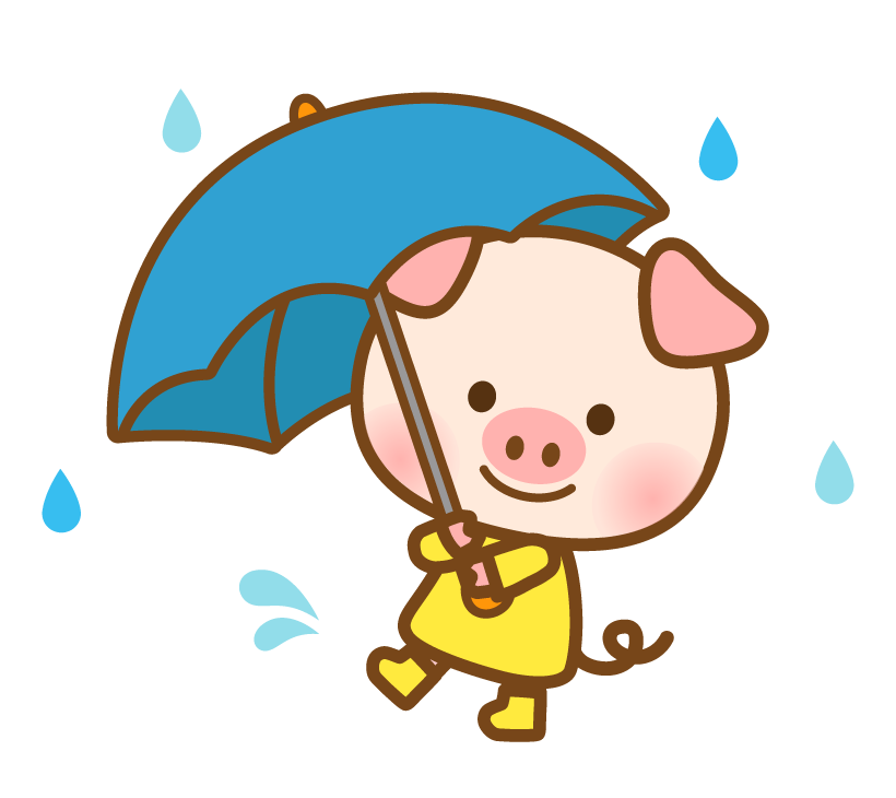 雨 の 日 イラスト詳細 2位