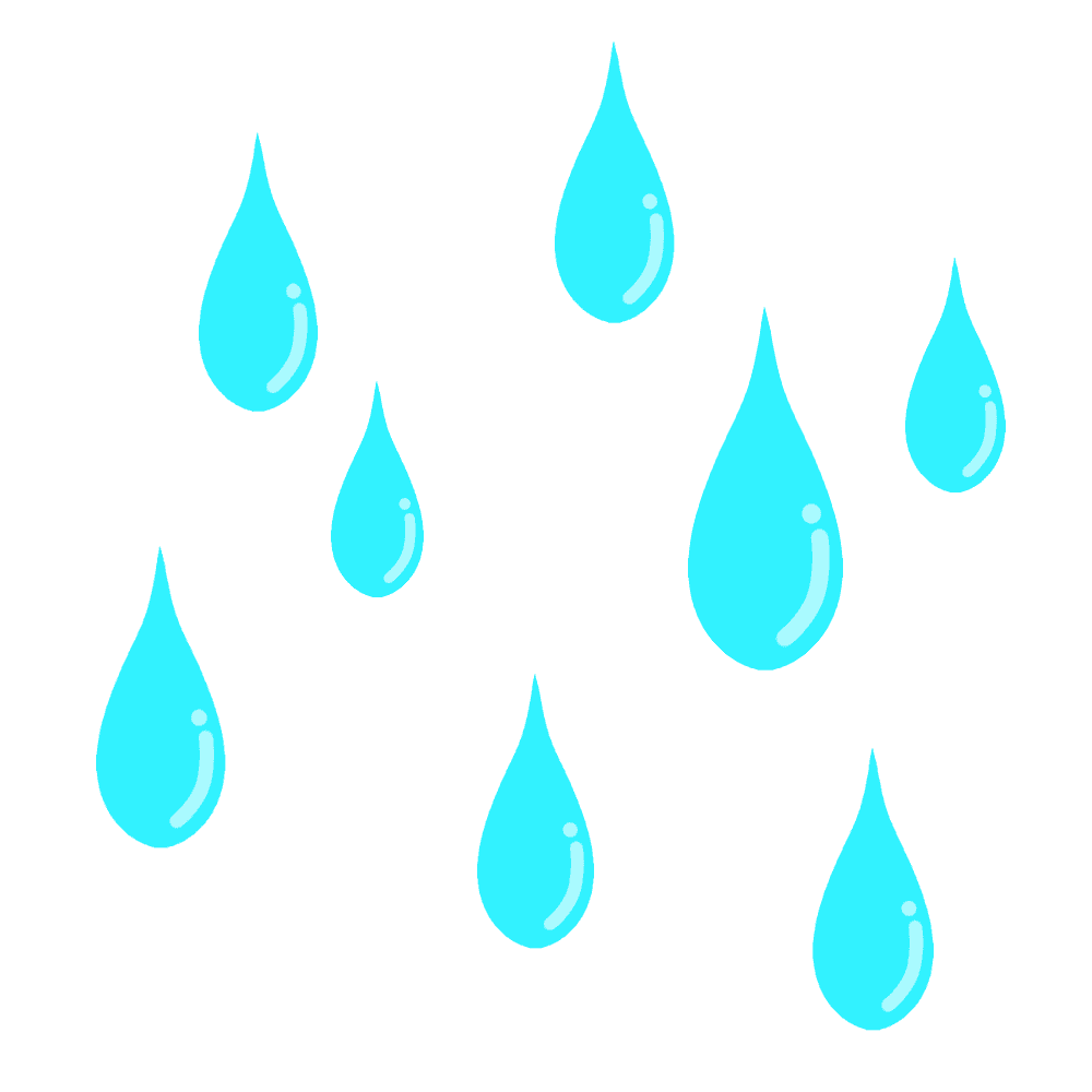雨 イラスト 簡単詳細 7位
