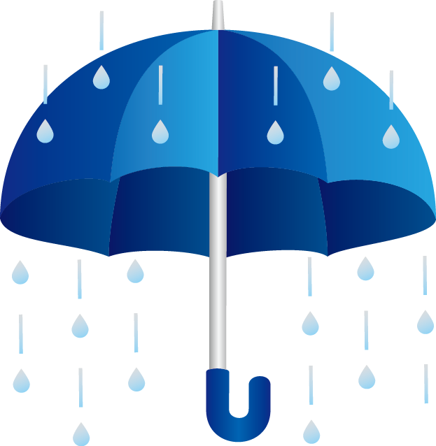 雨 イラスト 簡単詳細 5位