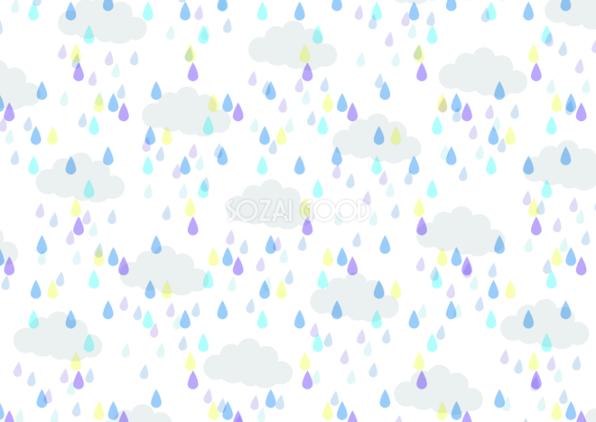 雨 壁紙 イラスト詳細 4位