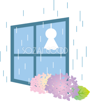 雨 窓 イラスト詳細 7位