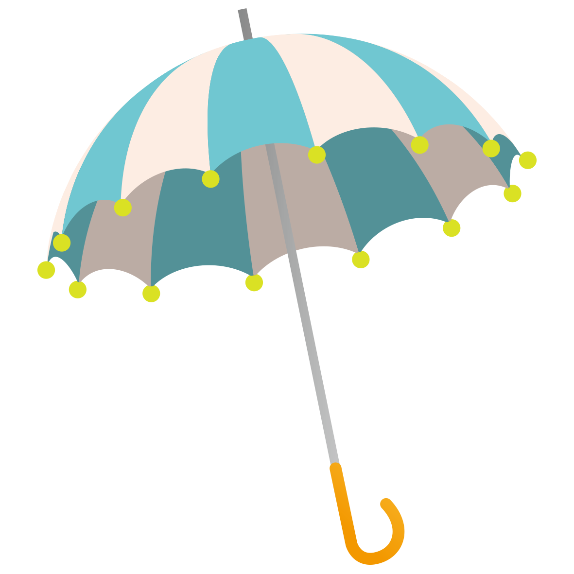 雨傘 イラスト詳細 9位