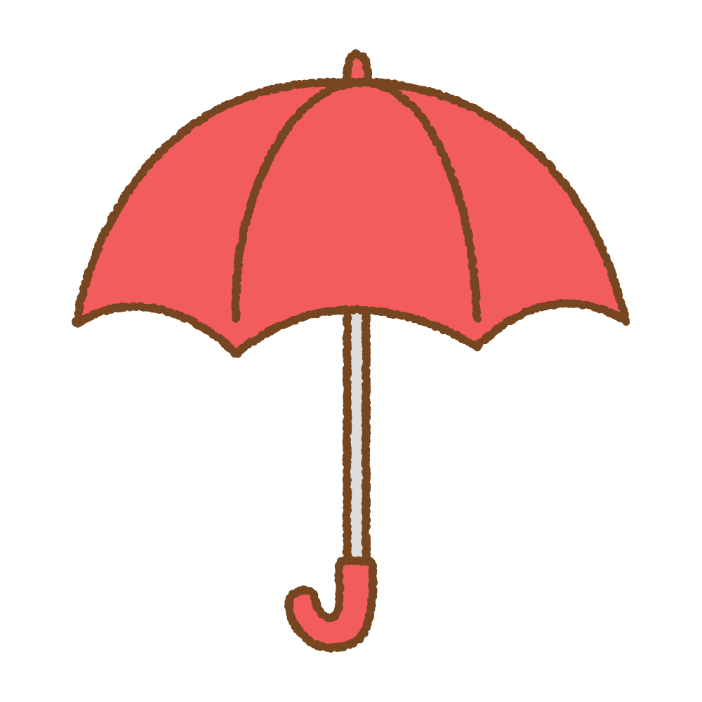 雨傘 イラスト詳細 7位