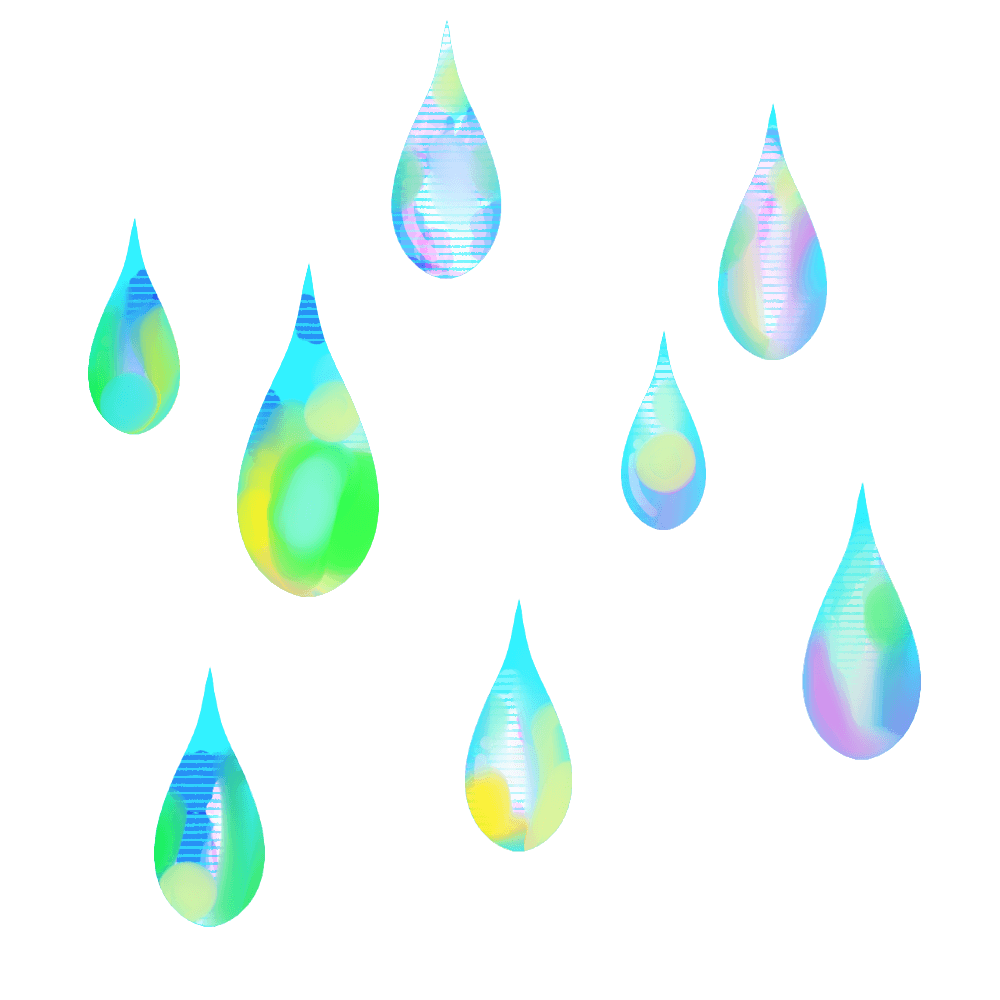雨粒 イラスト詳細 12位