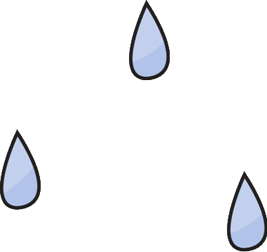 雨粒 イラスト詳細 5位