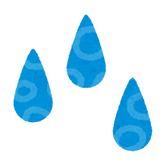 雨粒 イラスト詳細 8位
