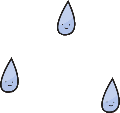 雨粒 イラスト詳細 10位