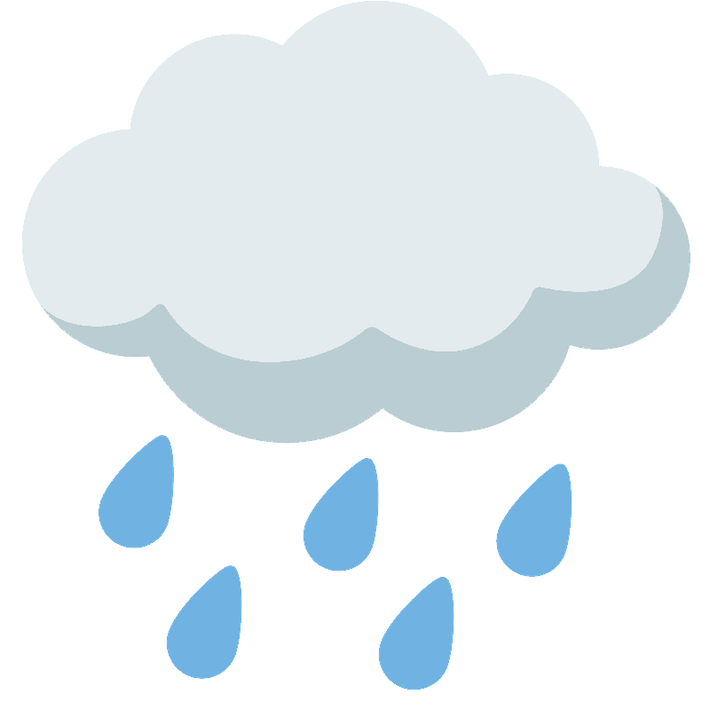 雨雲 イラスト詳細 2位