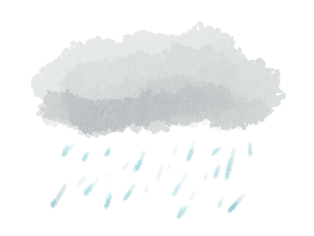 雨雲 イラスト詳細 6位