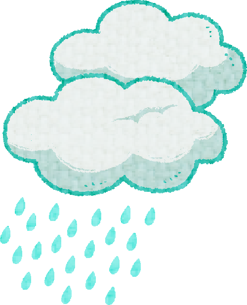 雨雲 イラスト詳細 7位