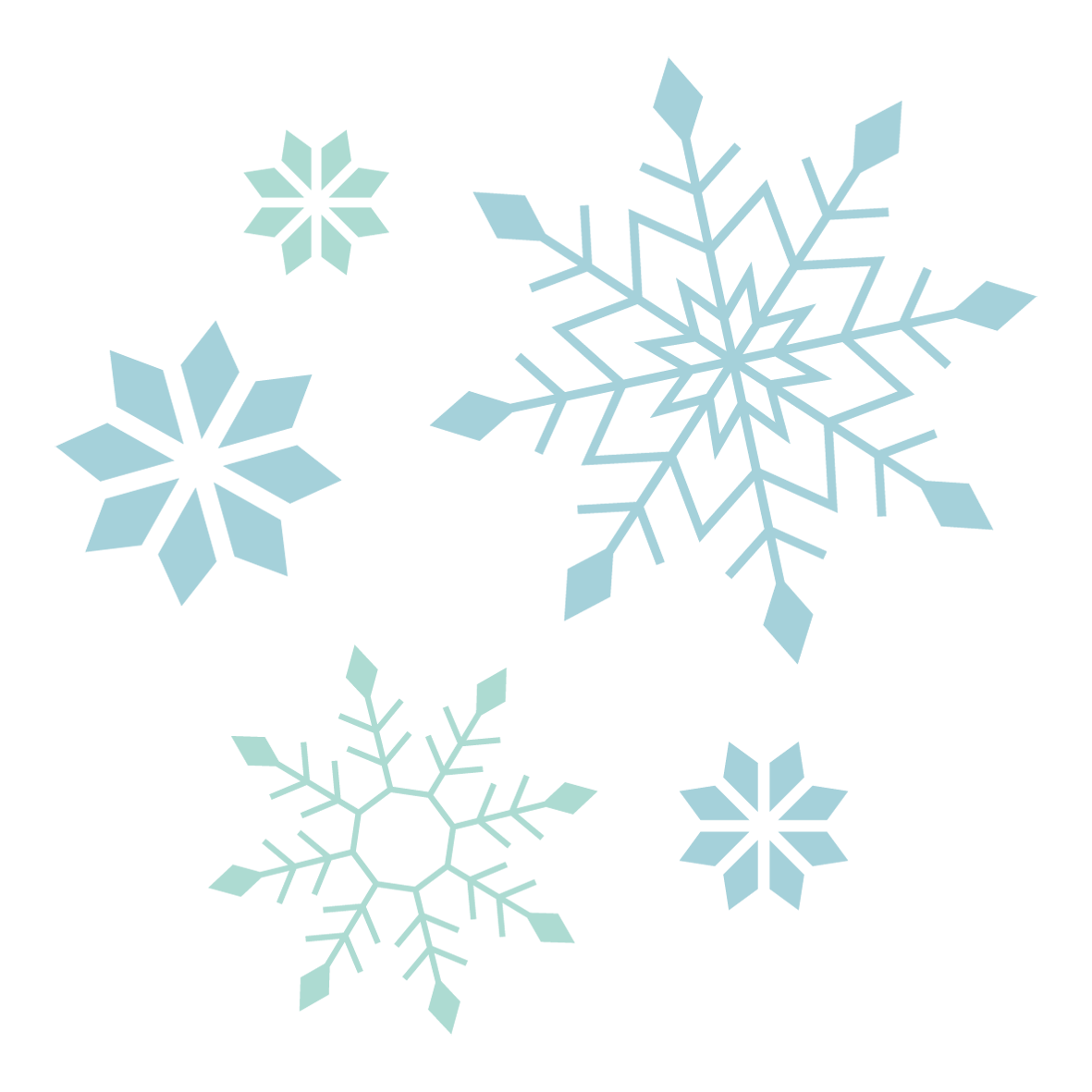 雪 の 結晶 イラスト 簡単詳細 10位