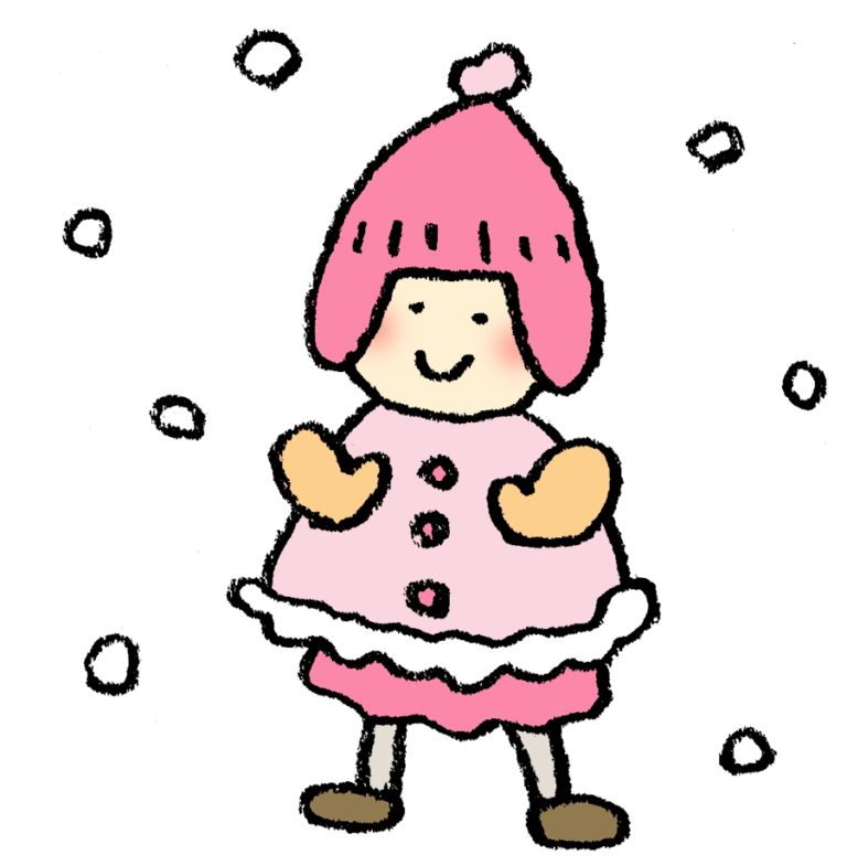 雪 イラスト 手書き詳細 2位