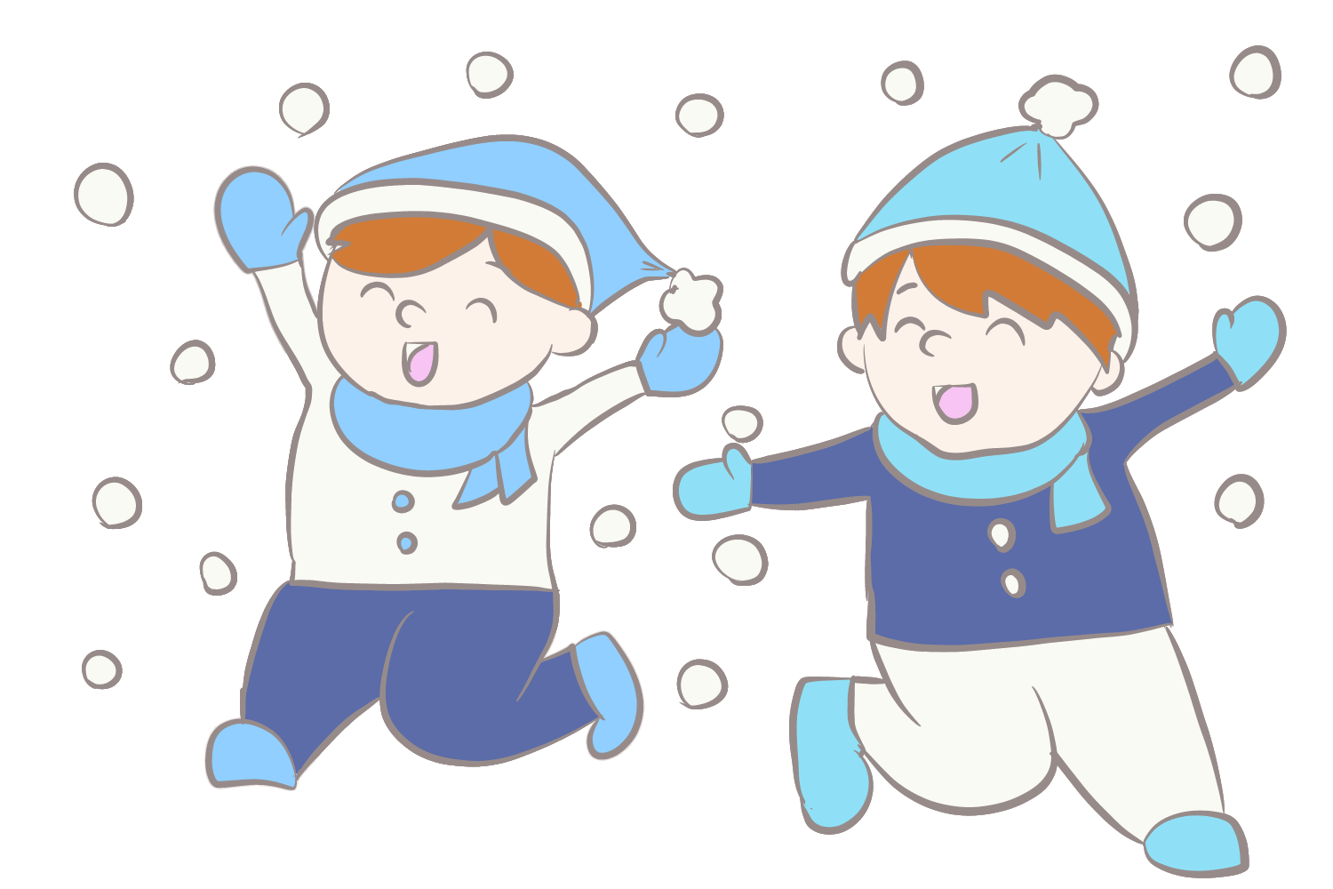 雪が 降る イラスト詳細 3位