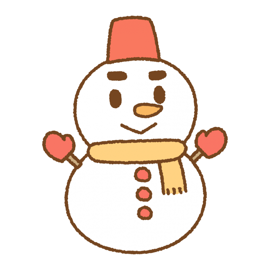 雪だるま の イラスト詳細 12位