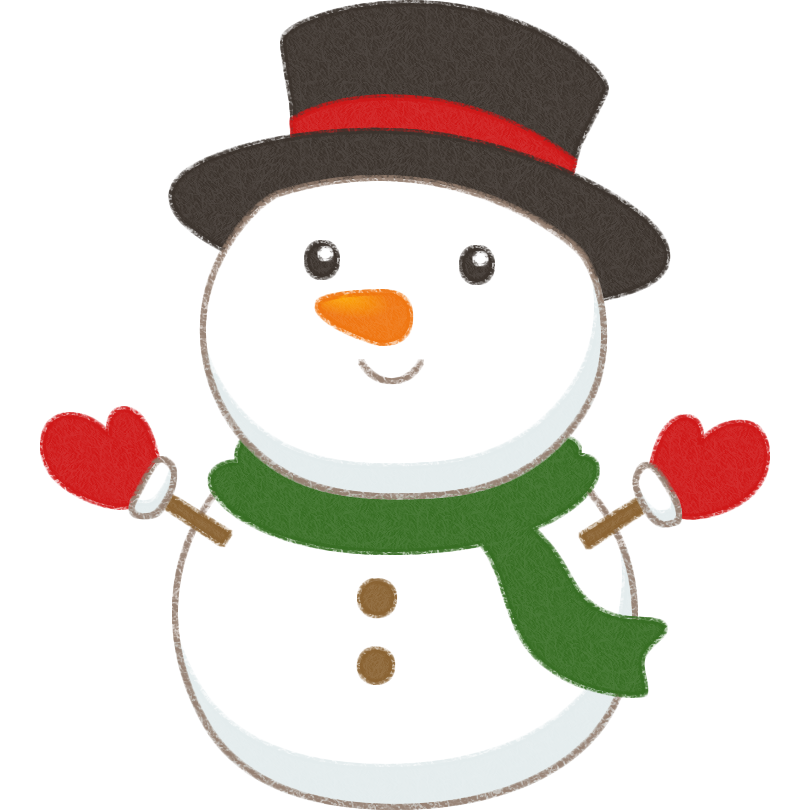 雪だるま の イラスト詳細 5位