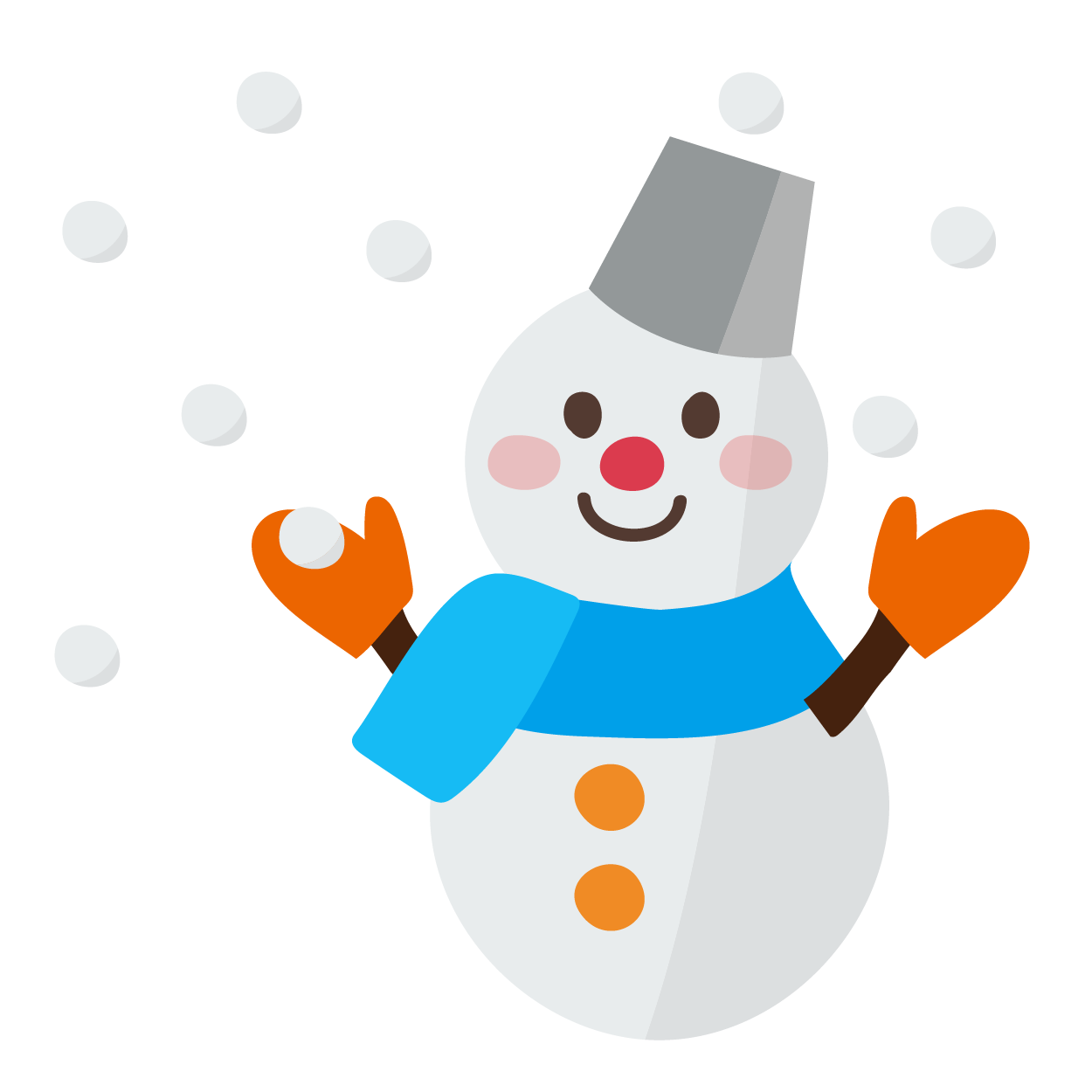 雪だるま の イラスト詳細 8位