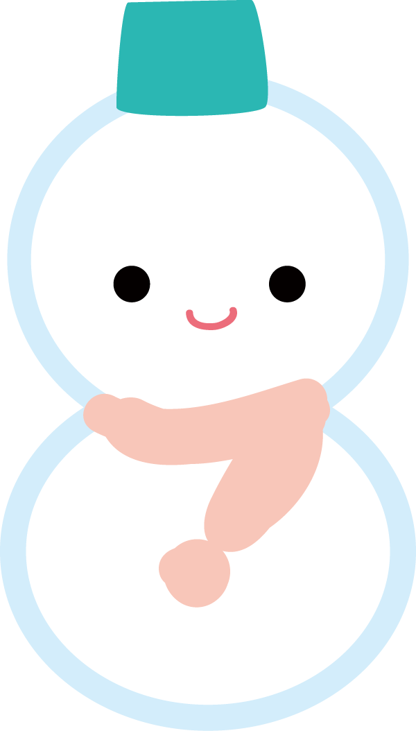 雪だるま イラスト かわいい詳細 13位