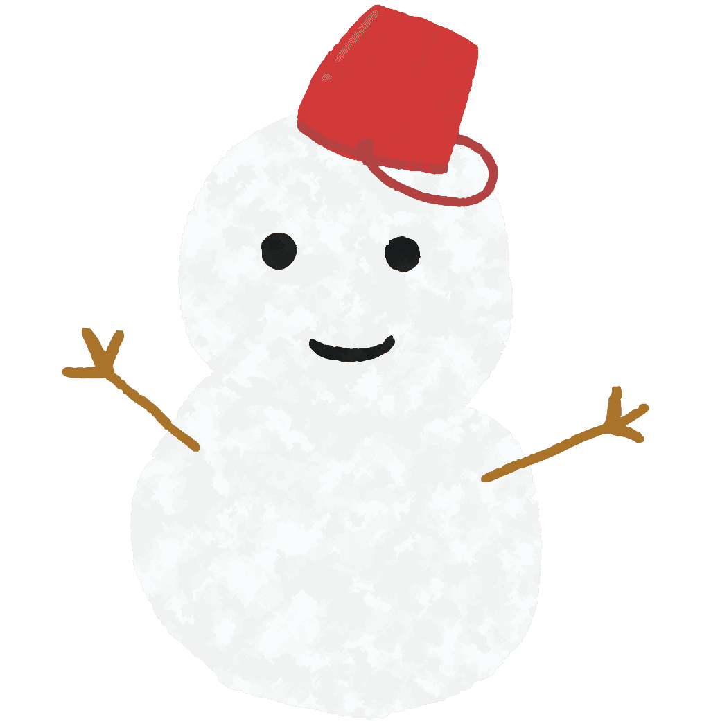 雪だるま イラスト かわいい詳細 5位