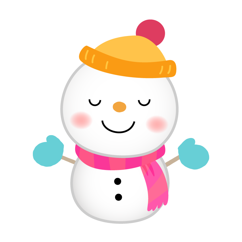 雪だるま イラスト 無料詳細 9位