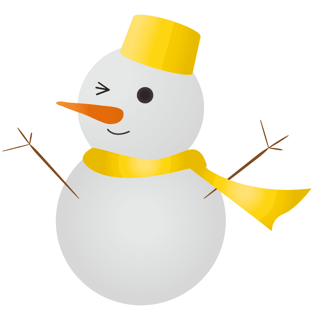 雪だるま 可愛い イラスト詳細 11位