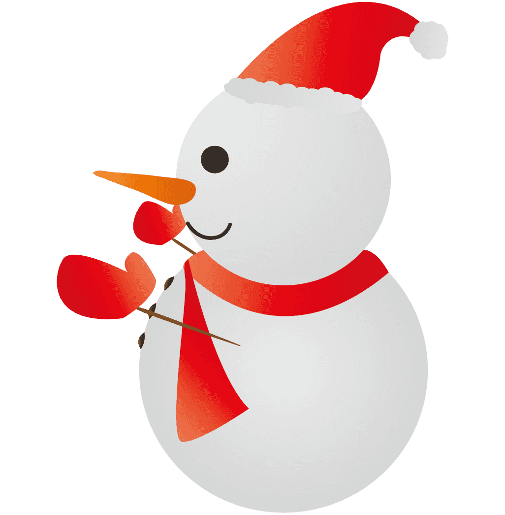 雪だるま 可愛い イラスト詳細 8位