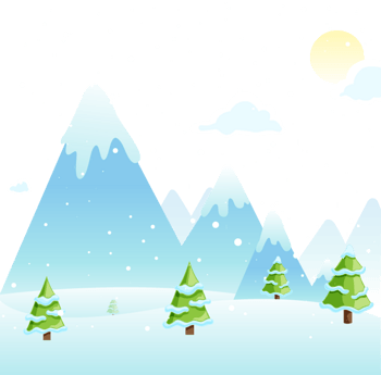 雪景 色 イラスト 綺麗詳細 11位