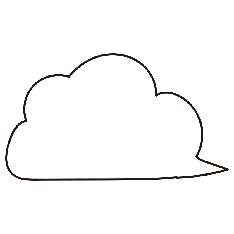 雲 かわいい イラスト詳細 9位