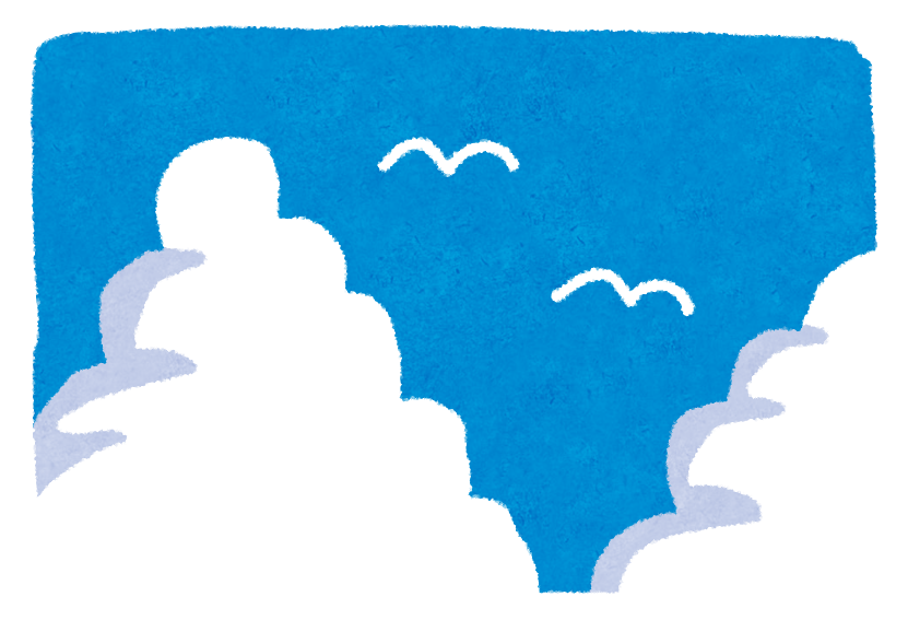 雲 かわいい イラスト詳細 7位