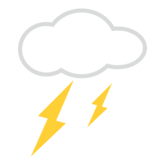 雷雲 イラスト詳細 8位