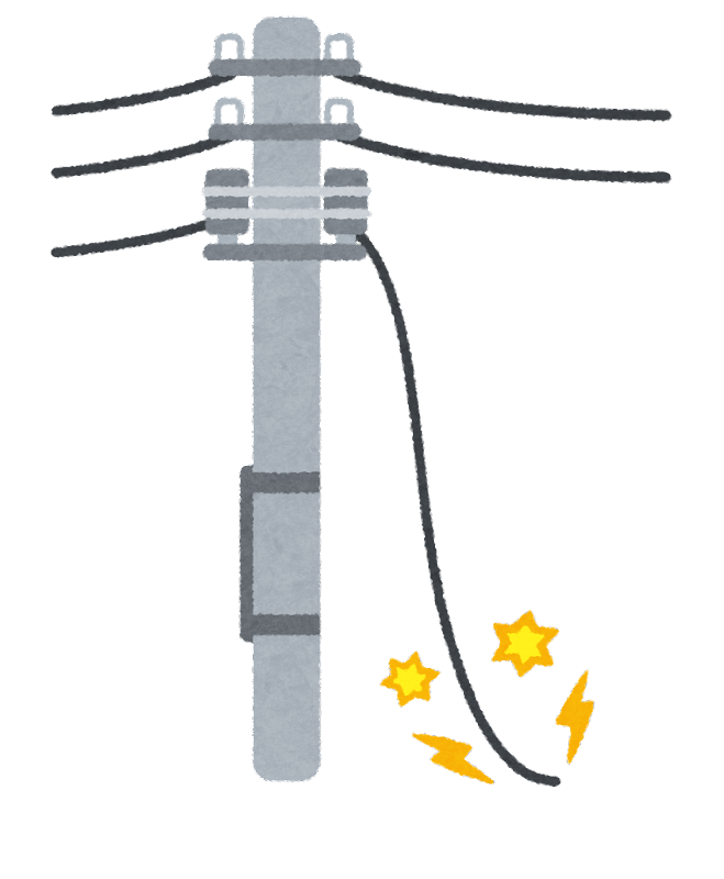電線 イラスト - KibrisPDR