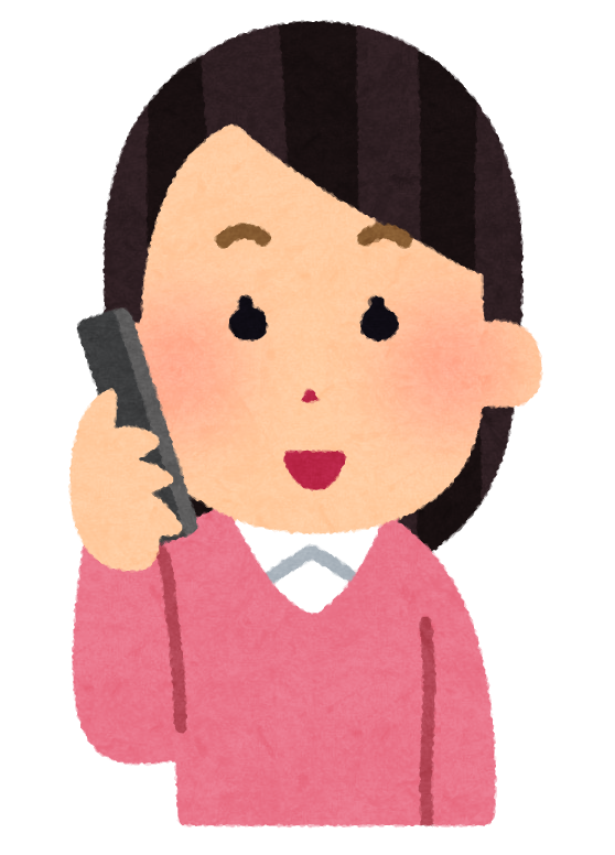 電話 を かける イラスト詳細 7位