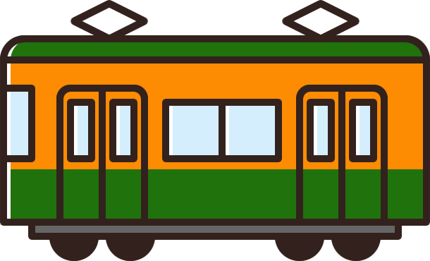 電車 イラスト 手書き詳細 4位