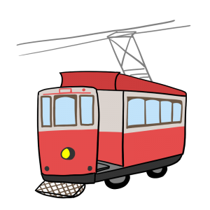 電車 イラスト 手書き詳細 7位
