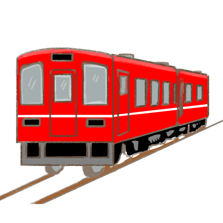 電車 イラスト 無料詳細 10位