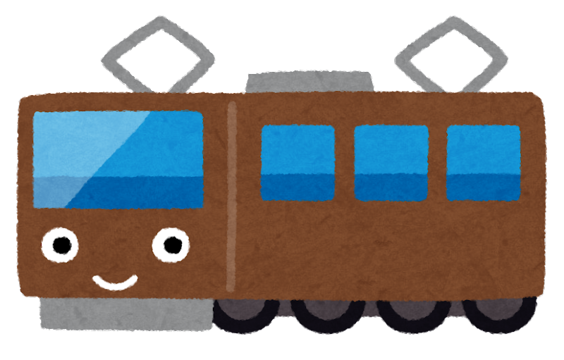 電車 イラスト 無料詳細 11位
