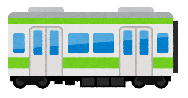 電車 イラスト 無料詳細 5位