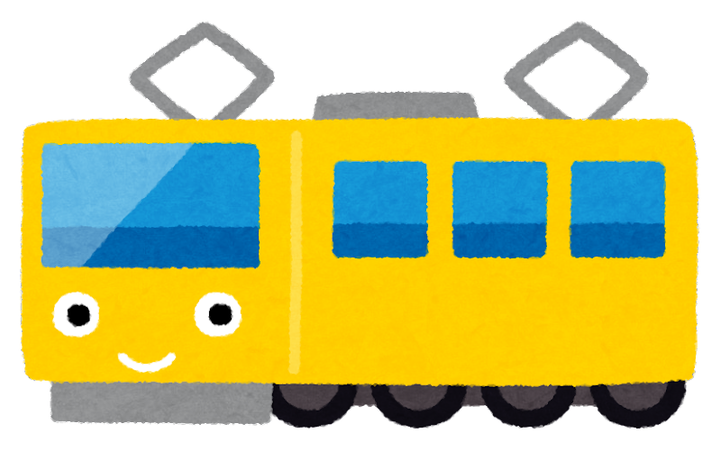 電車 イラスト 無料詳細 7位