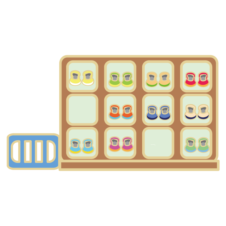 靴箱 イラスト詳細 6位