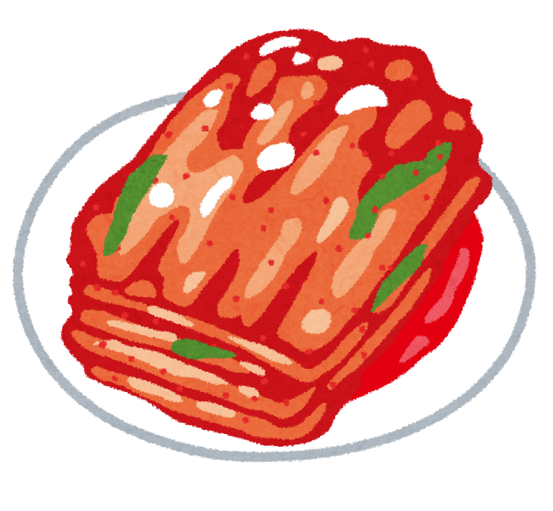 韓国 食べ物 イラスト詳細 5位