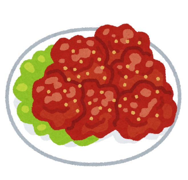 韓国 食べ物 イラスト詳細 7位