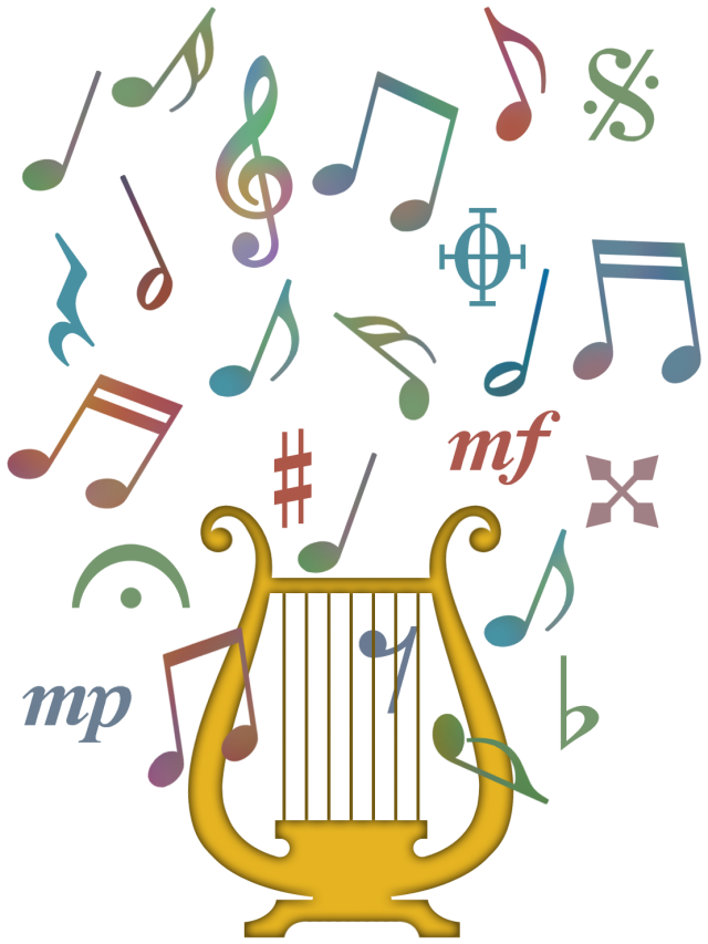 音楽 記号 イラスト - KibrisPDR