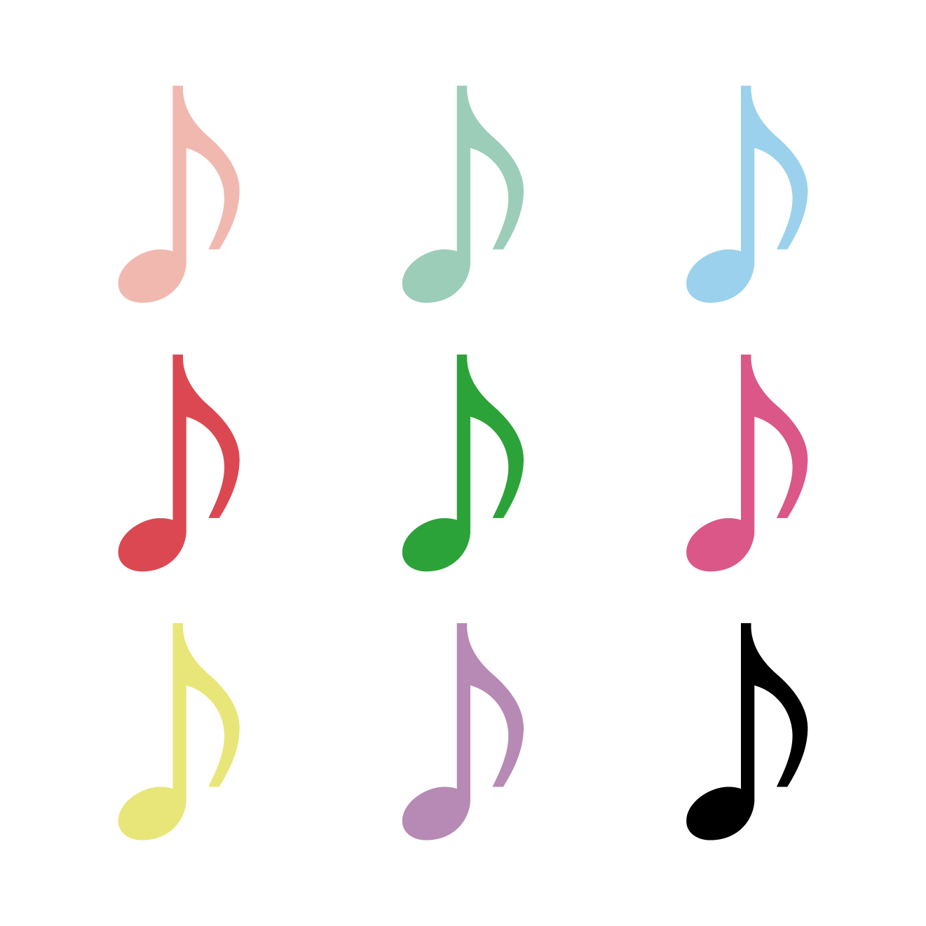 音符 かわいい詳細 6位