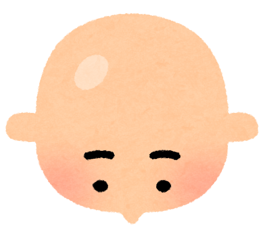 頭 イラスト詳細 3位