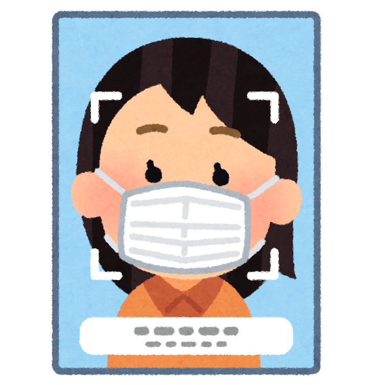顔 認証 イラスト詳細 6位
