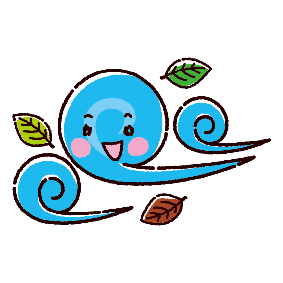 風 イラスト フリー詳細 2位