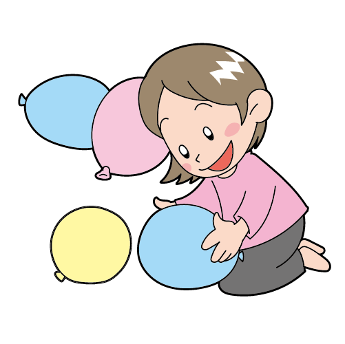 風船 を 持つ 手 イラスト詳細 11位