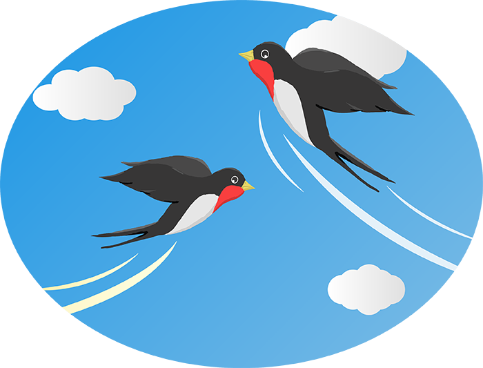 飛ぶ 鳥 イラスト かわいい詳細 10位