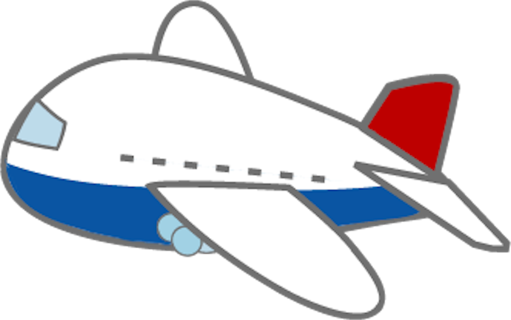 飛行機 イラスト 無料詳細 5位